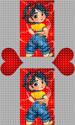 Keychain sticker-Y 1995